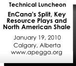 EnCana's Split, Key Resource Plays and North American Shales