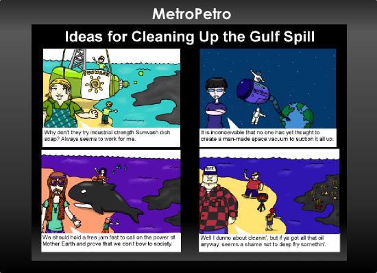 Ideas to Cleanup the Gulf Spill